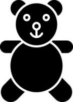 Vektor Illustration von Teddy Bär Symbol.