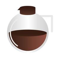 Kaffeeglasmaschine vektor