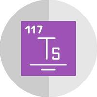tennessine vektor ikon design