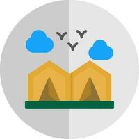 Camping-Vektor-Icon-Design vektor