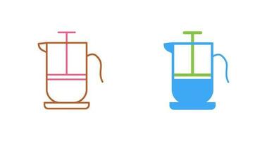 Vektorsymbol für französische Presse vektor