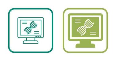 DNA-Testvektorsymbol vektor