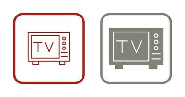 TV-Vektor-Symbol vektor