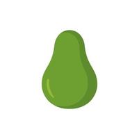 Symbole für gesunde Lebensmittel des Avocado-Fruchtlogos vektor