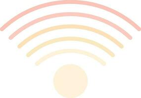 Wifi-Vektor-Icon-Design vektor