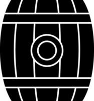 Barrel-Vektor-Icon-Design vektor