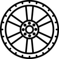 legering hjul vektor ikon design