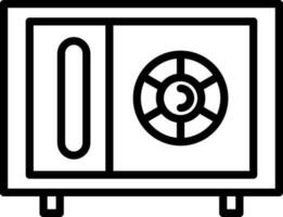 Safebox-Vektor-Icon-Design vektor