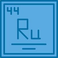 Ruthenium Vektor Symbol Design