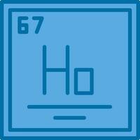 Holmium Vektor Symbol Design