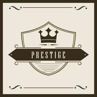 prestige elegant vintage vektor