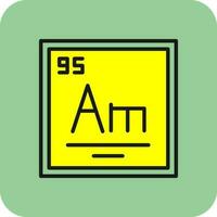 Americium Vektor Symbol Design