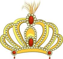 vektor ilustration av kunglig krona.