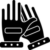 Illustration von Handschuhe Symbol oder Symbol. vektor