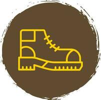 Wandern Stiefel Vektor Symbol Design