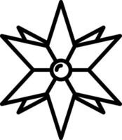 Windrose Vektor Symbol Design