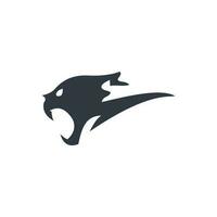 Panther Logo Maskottchen Vektor Vorlage Illustration