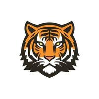 Tiger Logo Maskottchen Vektor Vorlage Illustration