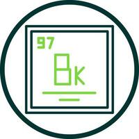 Berkelium Vektor Symbol Design