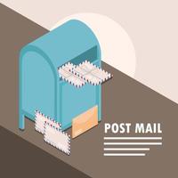 posta postkurir vektor