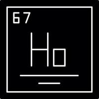 Holmium Vektor Symbol Design