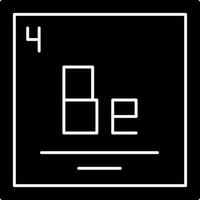 Beryllium Vektor Symbol Design