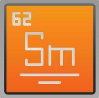 Samarium Vektor Symbol Design