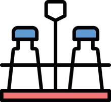 Shaker Stand Vektor Illustration auf ein hintergrund.premium Qualität symbole.vektor Symbole zum Konzept und Grafik Design.