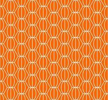 sömlös geomatric vektor bakgrund mönster i orange