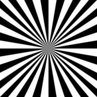 svartvit hypnotisk bakgrund vektor