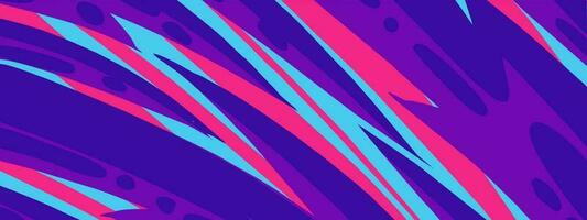 Sport Hintergrund Banner mit Blau Rosa und lila Farben vektor