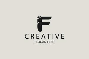 Brief f Blase Logo Design Vorlage. f Logo Vektor Kunst, Symbole, Symbol.