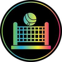 Beach-Volleyball-Vektor-Icon-Design vektor