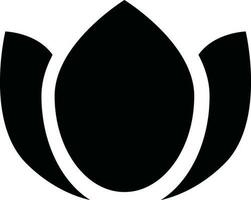 Vektor Illustration von Lotus Blume Symbol.