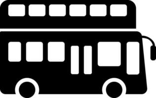 Vektor Illustration von Bus Symbol.