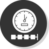 Timeline-Vektor-Icon-Design vektor