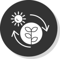 Photosynthese Vektor Symbol Design