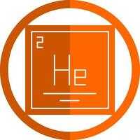 helium vektor ikon design