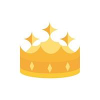krona monark kungliga smycken kröning och makt vektor