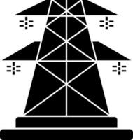 elektrisch Turm Symbol. vektor