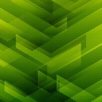 abstrakter grüner Tech-Hintergrund mit großen Pfeilen unterzeichnen digitales und Streifen-Technologiekonzept vektor