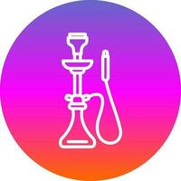 Shisha-Vektor-Icon-Design vektor