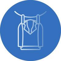 Vektor-Icon-Design für saubere Kleidung vektor