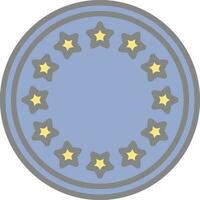 europeisk union vektor ikon design