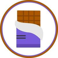 Schokoladen-Vektor-Icon-Design vektor