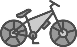 Mountainbike-Vektor-Icon-Design vektor