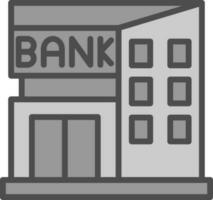 Bank-Vektor-Icon-Design vektor