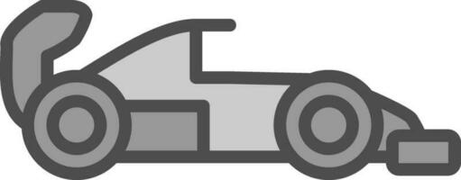 Rennwagen-Vektor-Icon-Design vektor