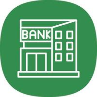 Bank-Vektor-Icon-Design vektor