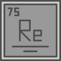 Rhenium Vektor Symbol Design